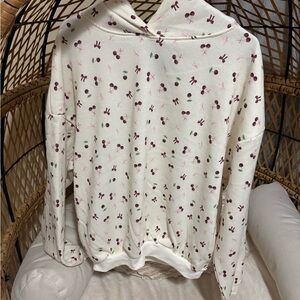 Women’s cherry and bows hoodie